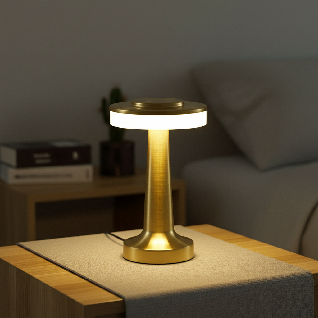 Wiederaufladbare Kabellose Tischlampe - Lumicrestia