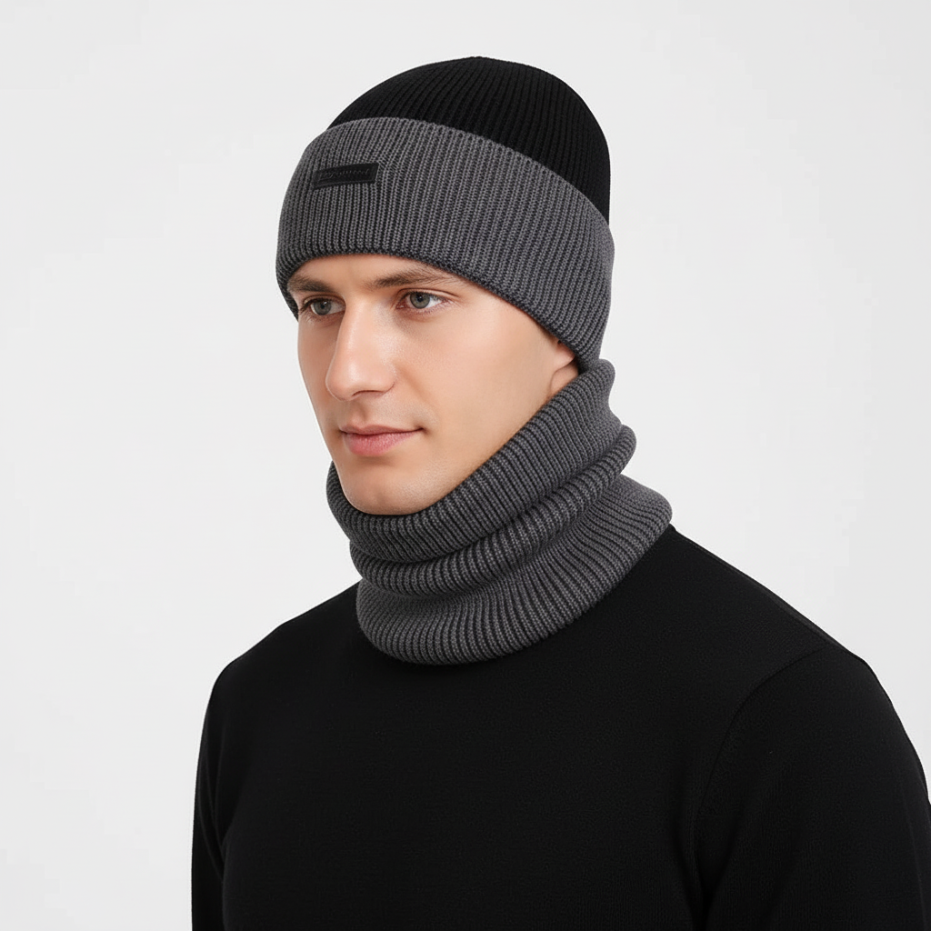 Wollmütze Mit Passender Schal - WarmCombo