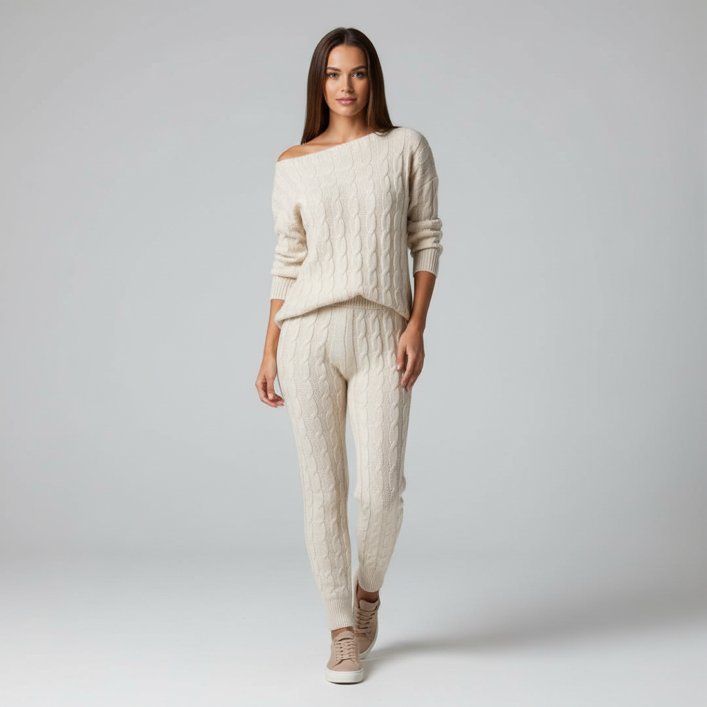 Zweiteiliges Strickset - Paulina