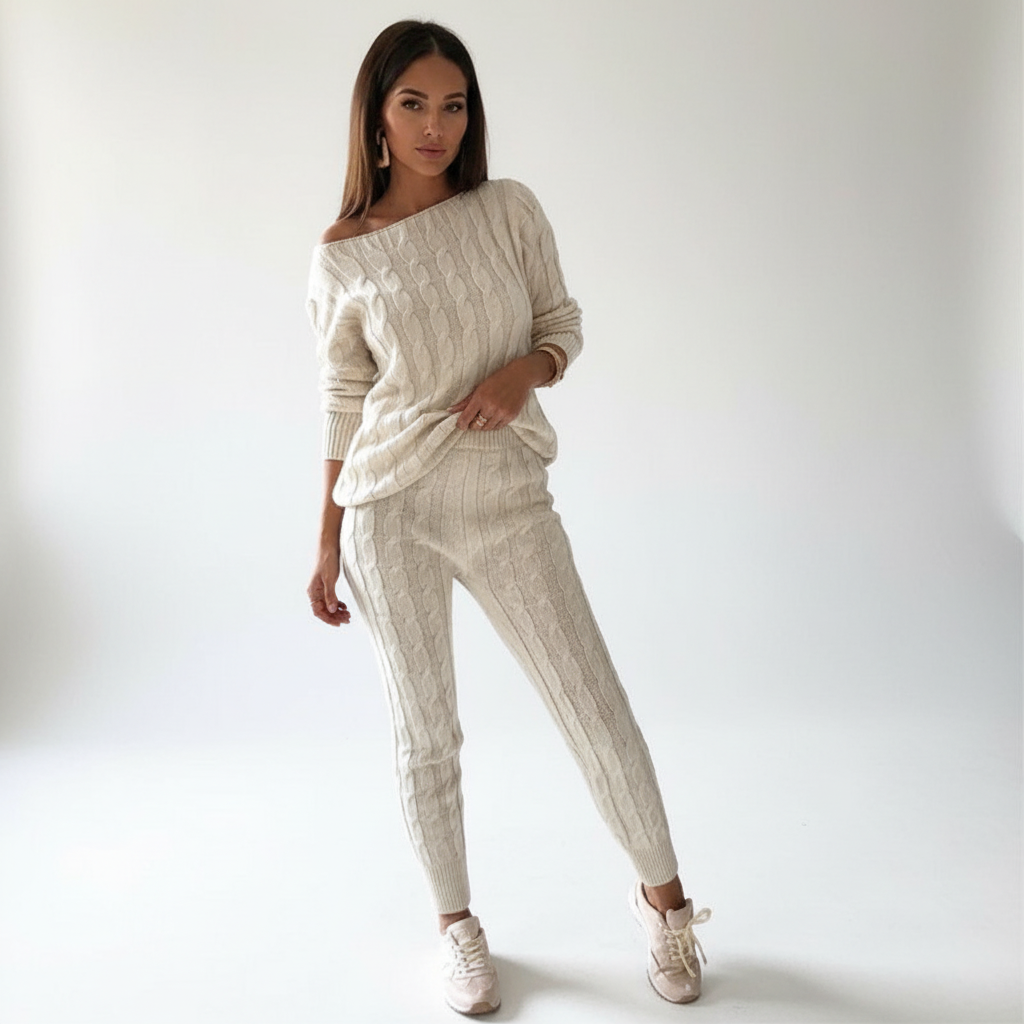 Zweiteiliges Strickset - Paulina