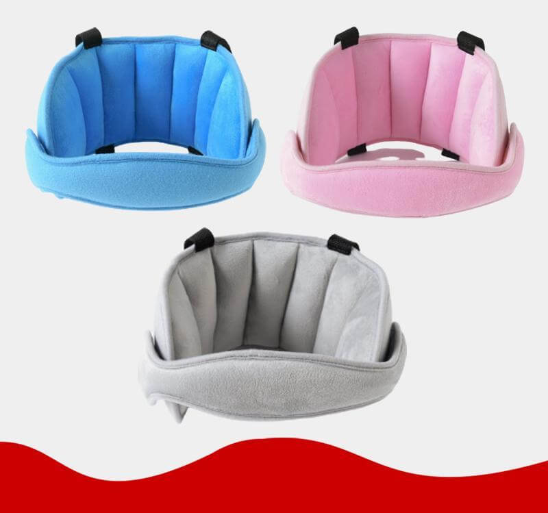 Verstellbare Kopfstütze für Kinder im Autositz – Schlafschutzband (1 kaufen, 1 gratis)