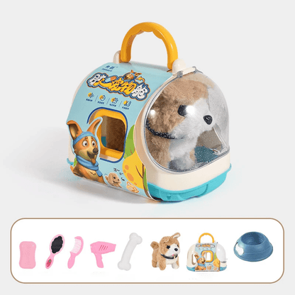 Laufender Plüschhund mit Bewegung – Interaktives Kuscheltier für Kinder