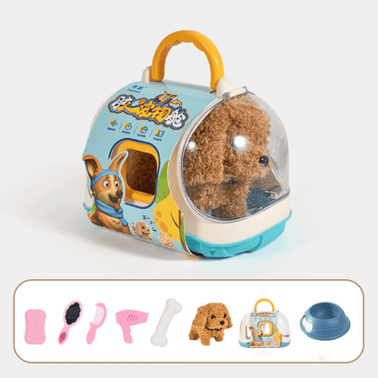 Laufender Plüschhund mit Bewegung – Interaktives Kuscheltier für Kinder