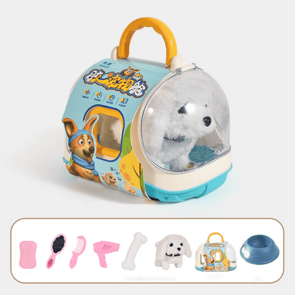 Laufender Plüschhund mit Bewegung – Interaktives Kuscheltier für Kinder