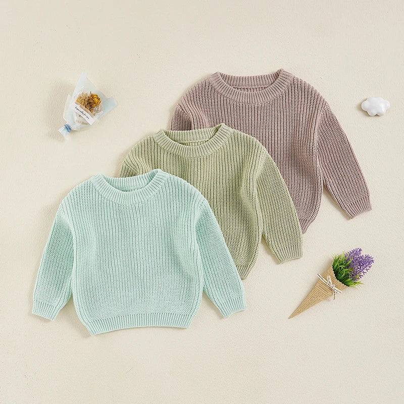 Weiche & Atmungsaktive Herbst-Strickpullover für Kinder – KnitKuschel