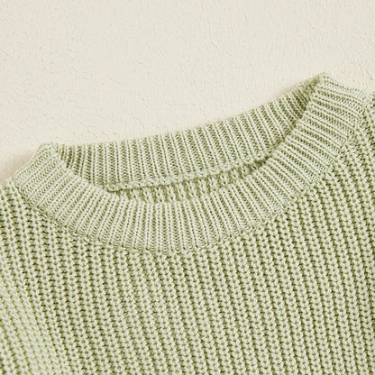 Weiche & Atmungsaktive Herbst-Strickpullover für Kinder – KnitKuschel