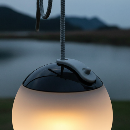 Tragbare Vintage Campinglampe - NightSphere