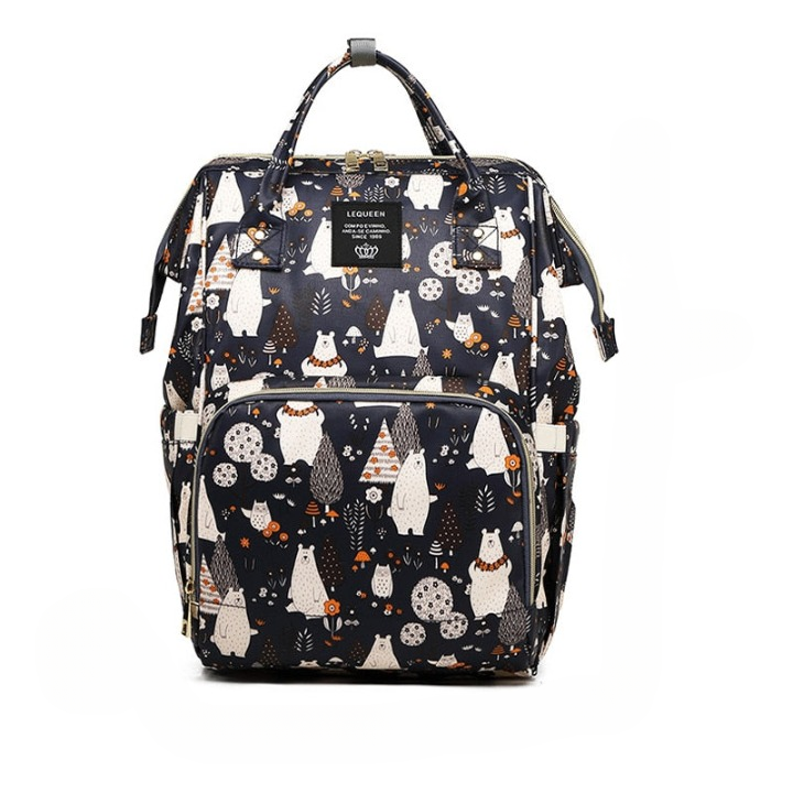 Große Kapazität Baby-Wickelrucksack – Mehrtaschige wasserdichte Reisetasche